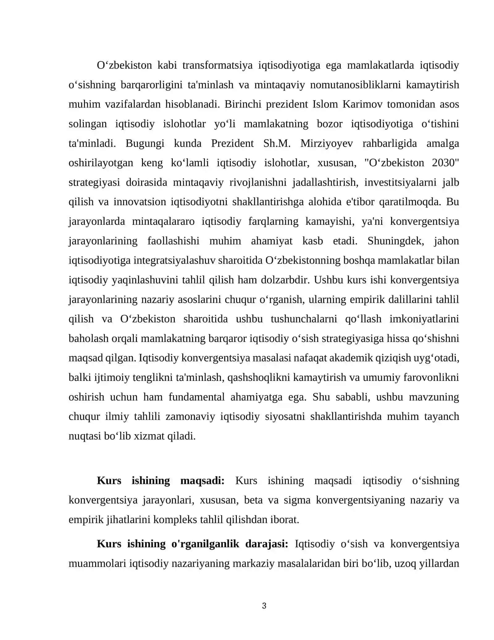 IQTISODIY OʻSISHNING KONVERGENTSIYA JARAYONLARI (BETA VA SIGMA KONVERGENTSIYA) 3