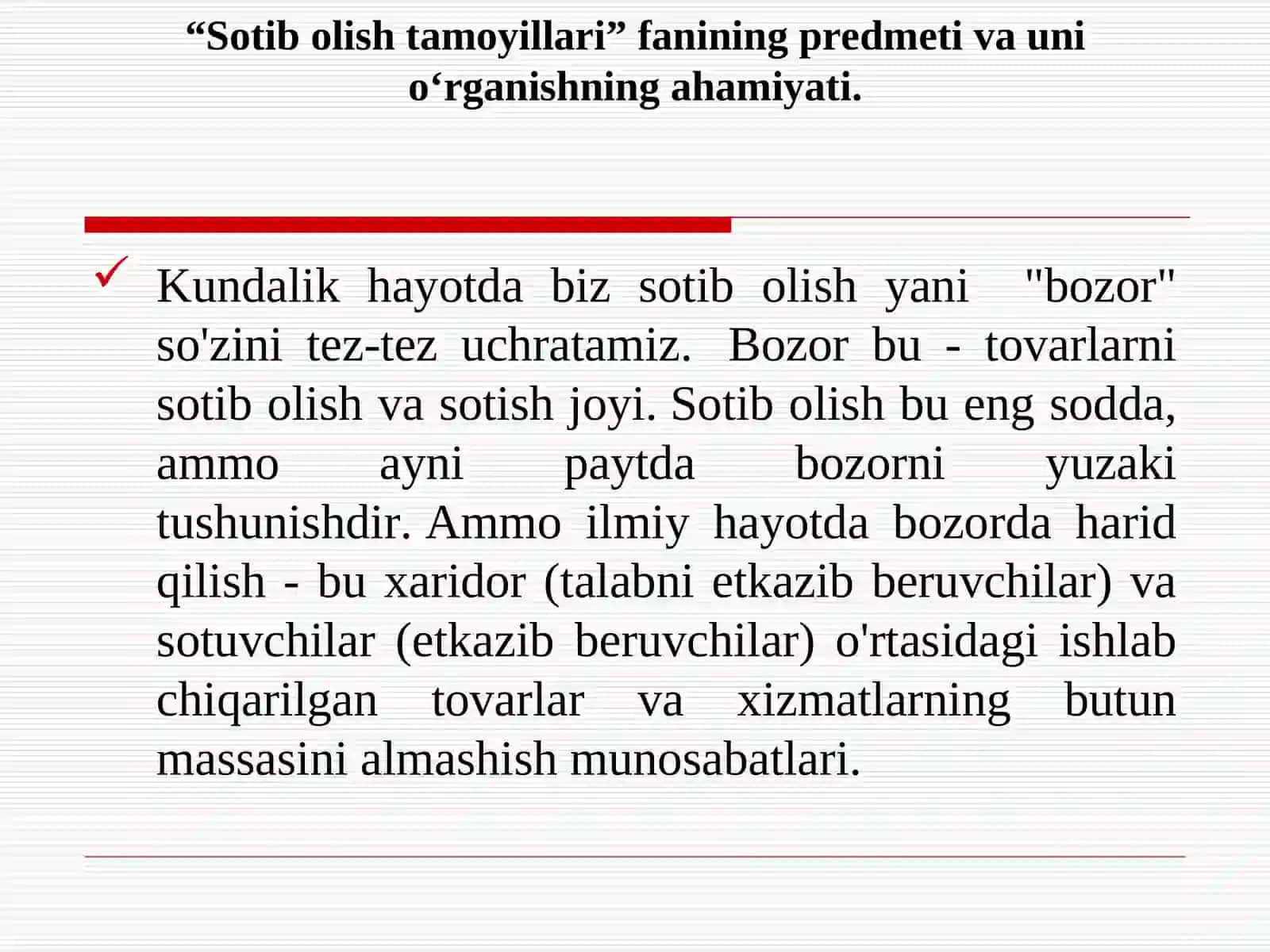 Sotib olish tamoyillari 3