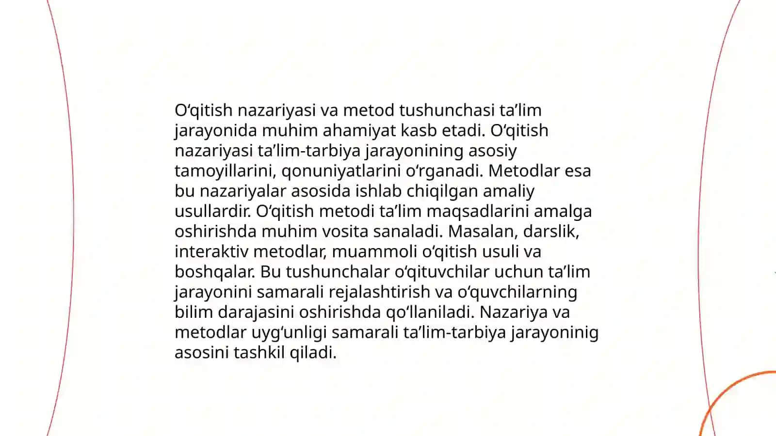 Oʻqitish nazariyasida metod va metodik usul tushunchasi va uning jismoniy tarbiya va sport faoliyatiga doir mashqlarni bajarishdagi ahamiyati 3