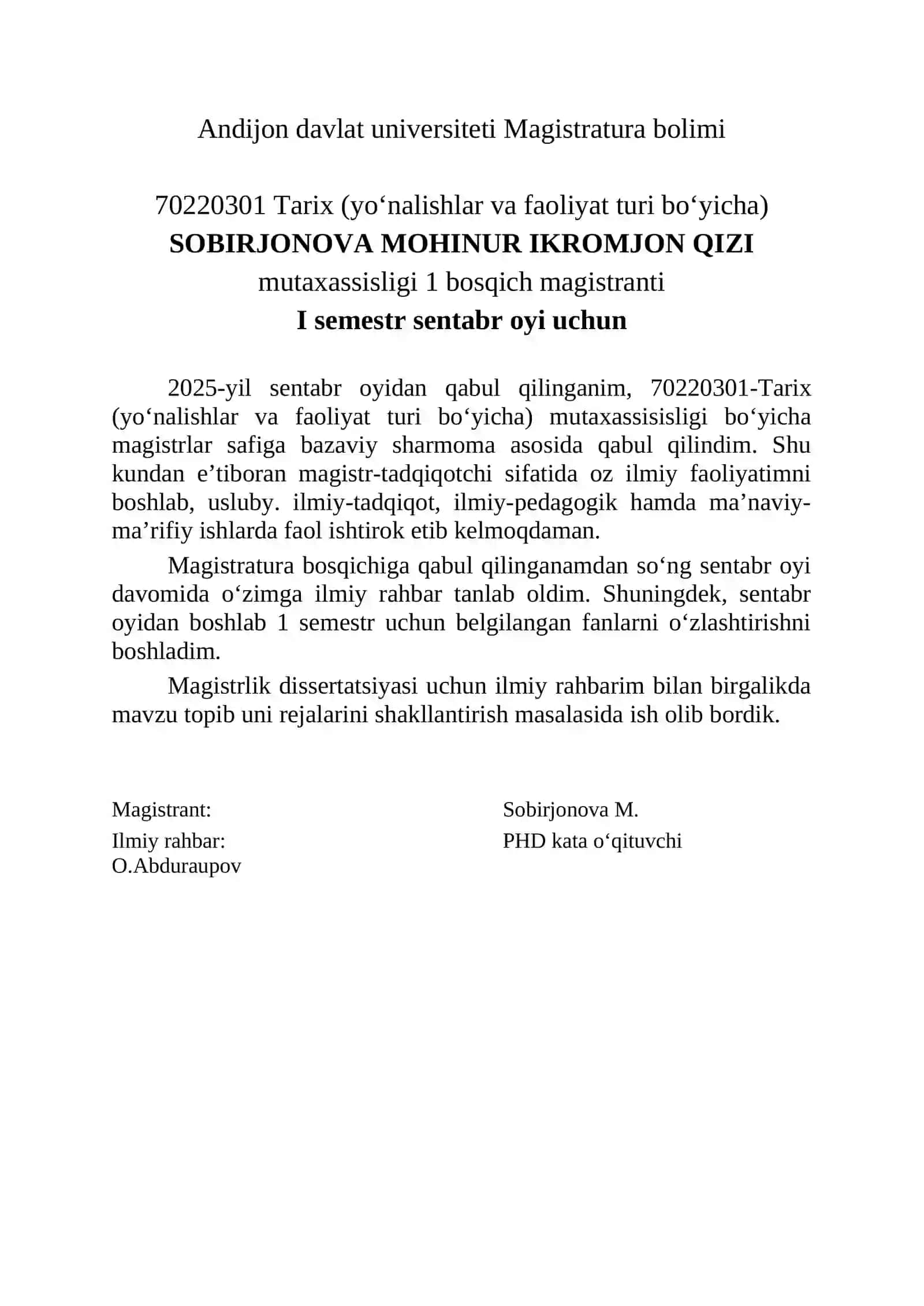 SHAXSIY KALENDAR ISH REJASI 3