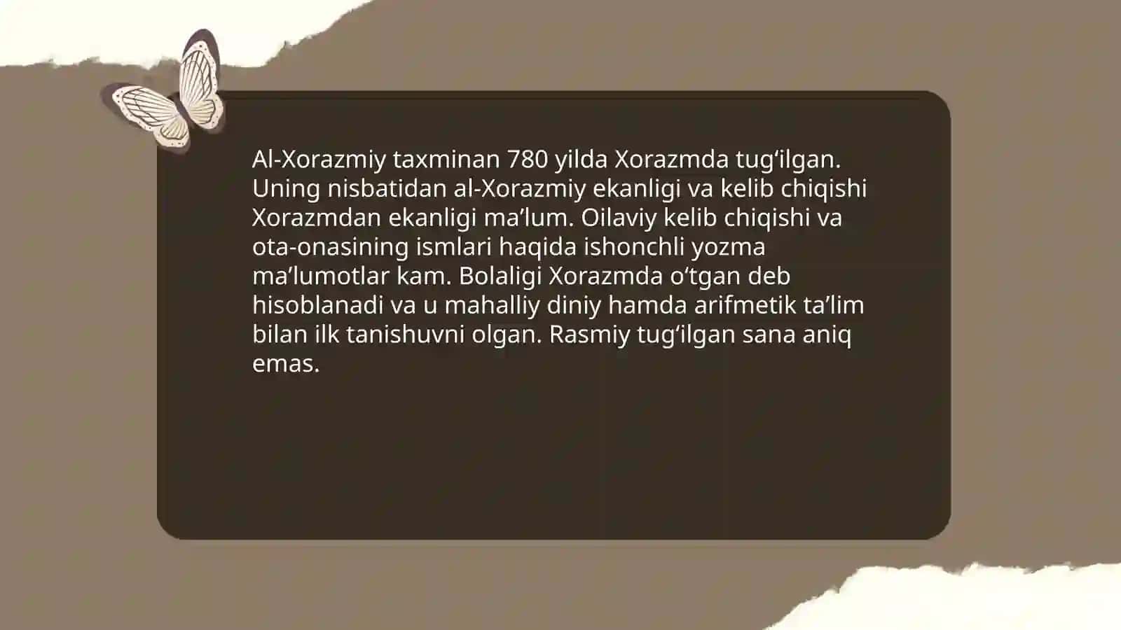 XORAZMIY HAYOTI VA IJODI 3