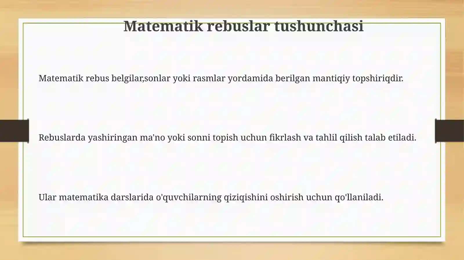Matematikrebuslar 3