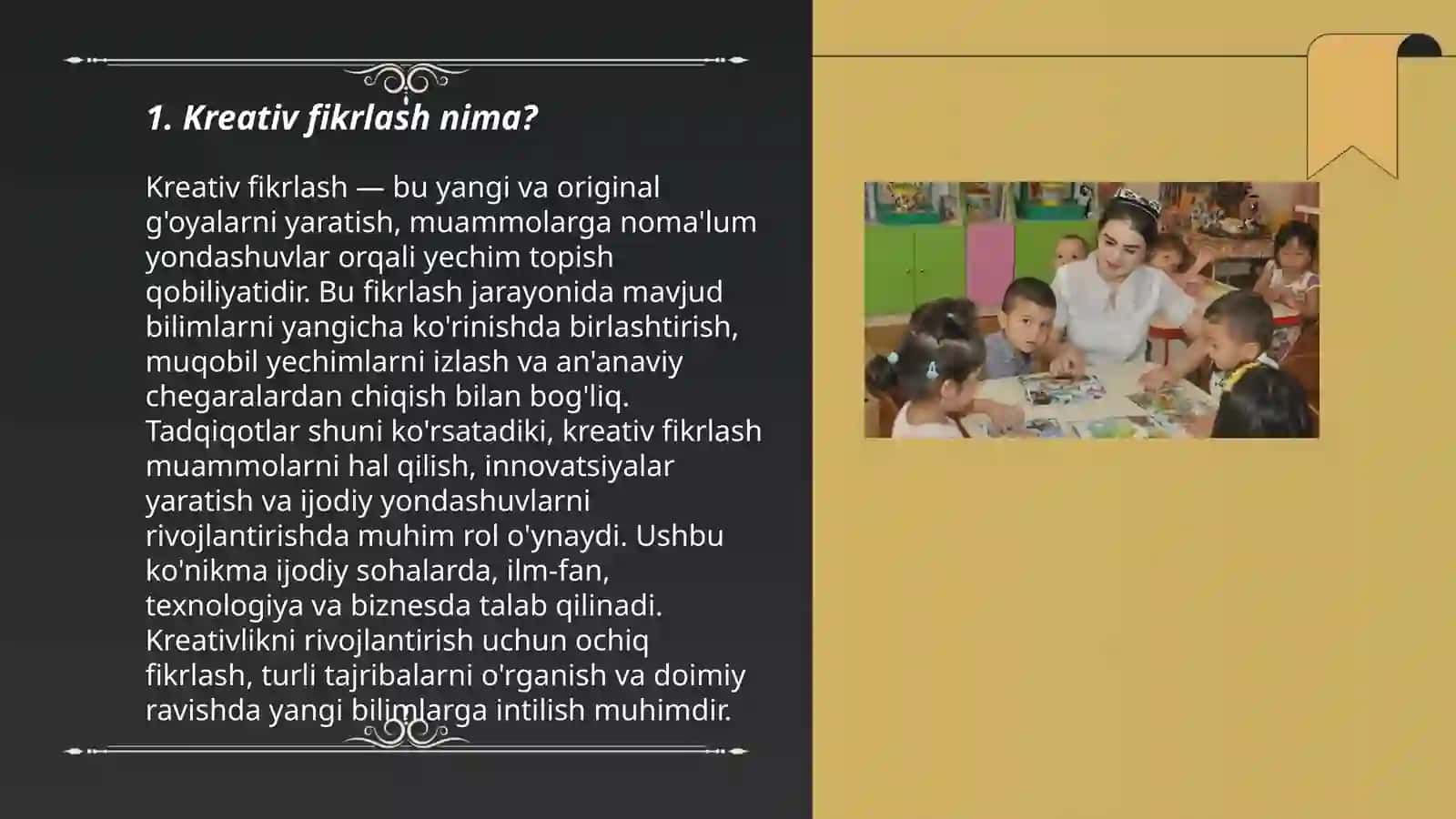 Bolalarda Kreativ Fikrlashni Rivojlantirish 3