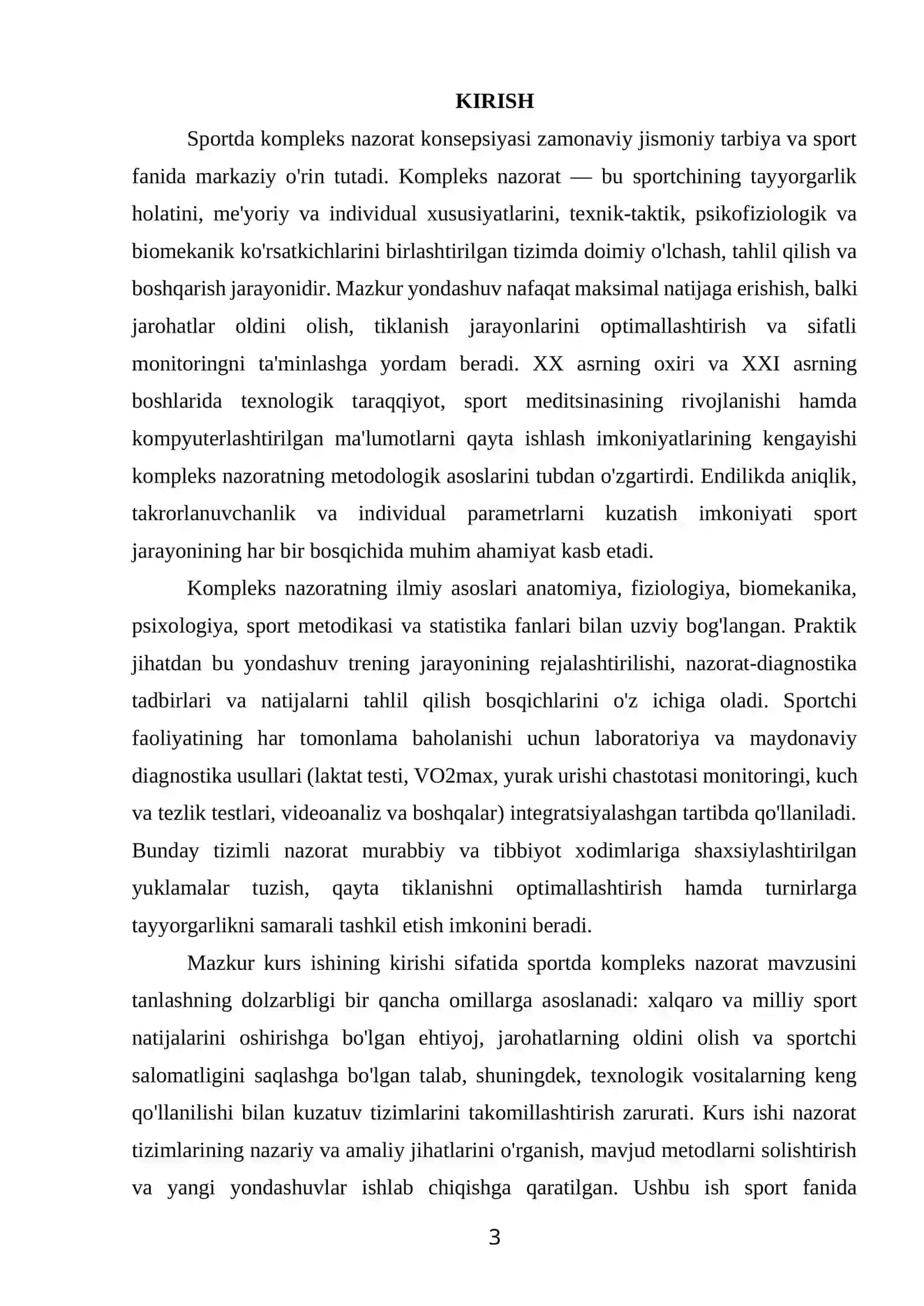 SPORTDA KOMPLEKS NAZORAT 3
