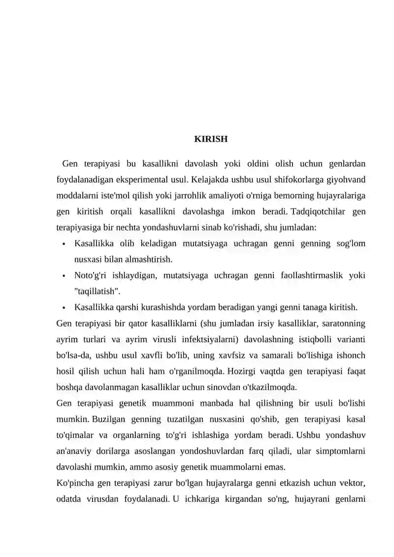 GEN TERAPIYASI 3