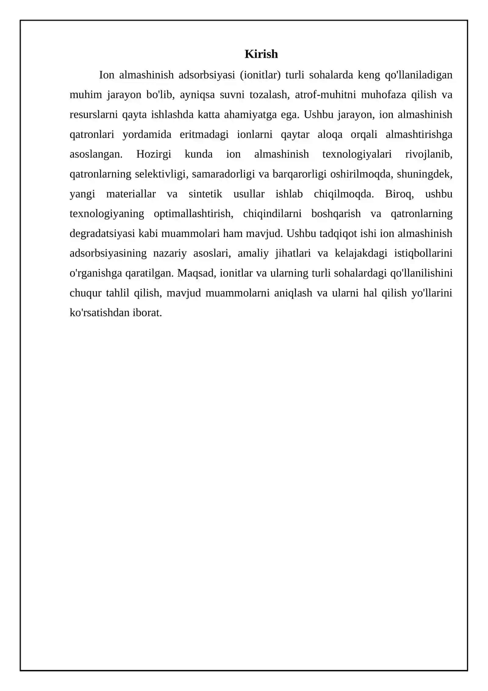 Ion almashinish adsorbsiyasi (Lonitlar) 3