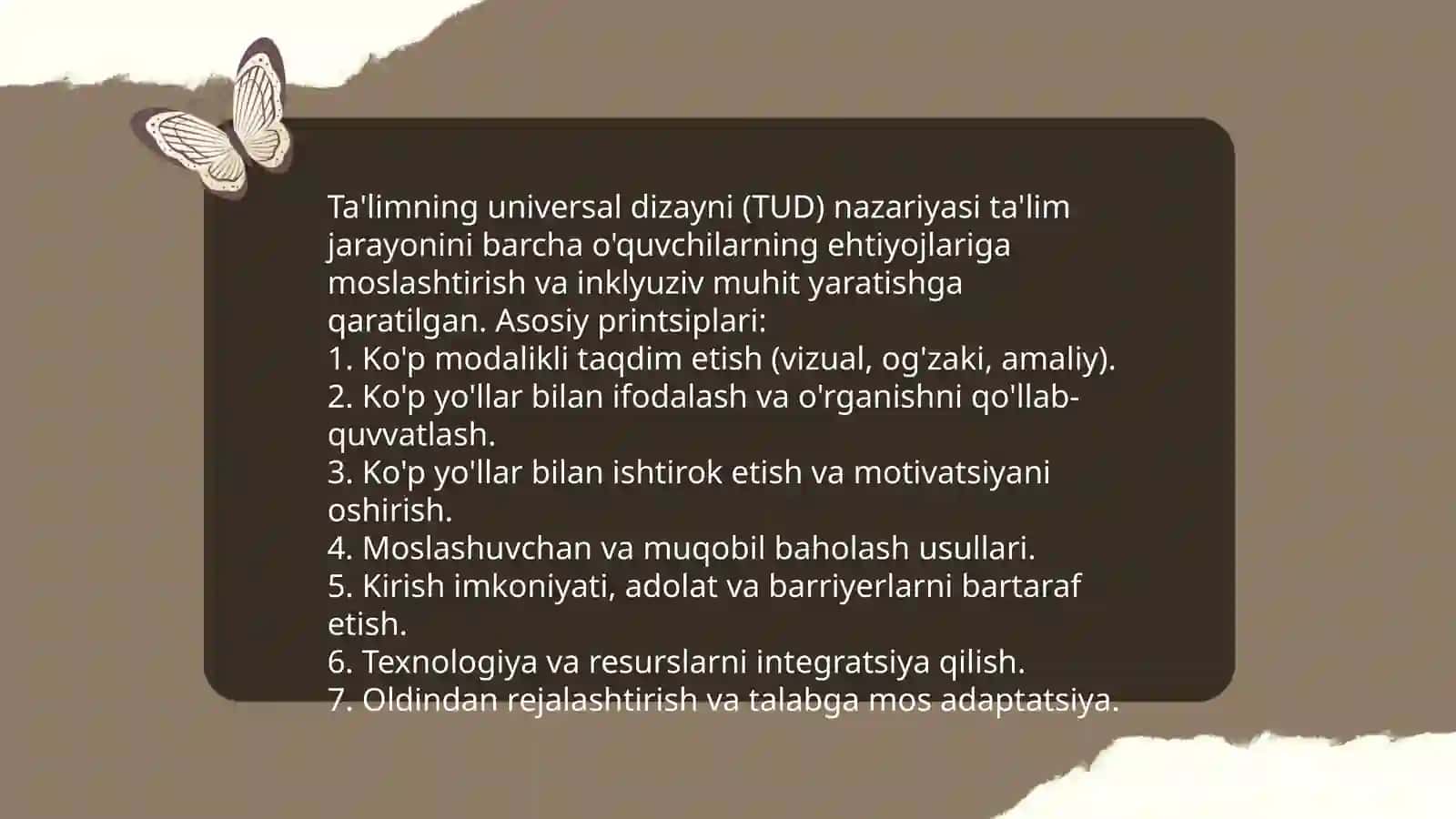 Ta'limning universal dizayni va individual ta'lim dasturi 3