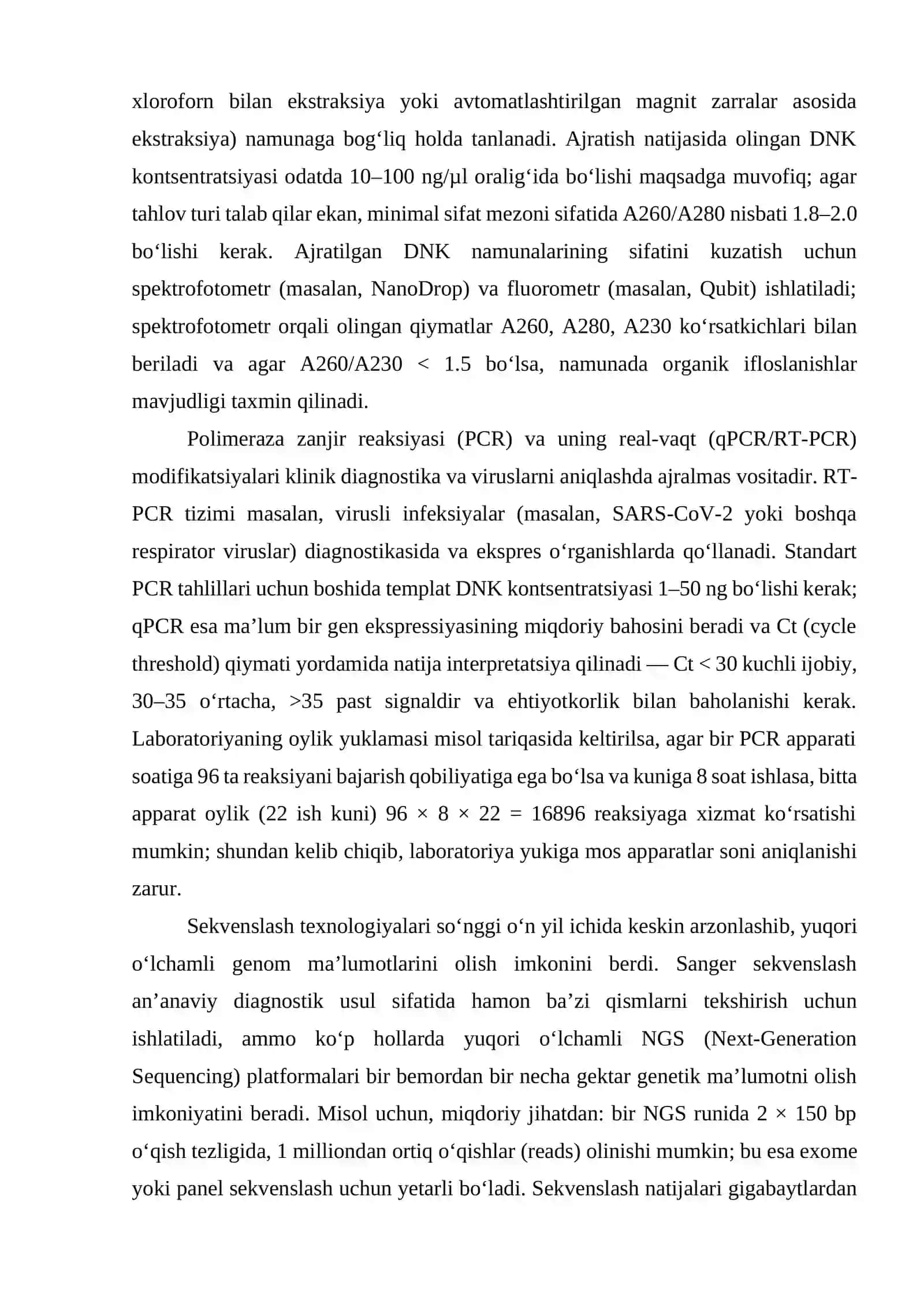 Genetik tahlil laboratoriyalari loyiha ishi 3
