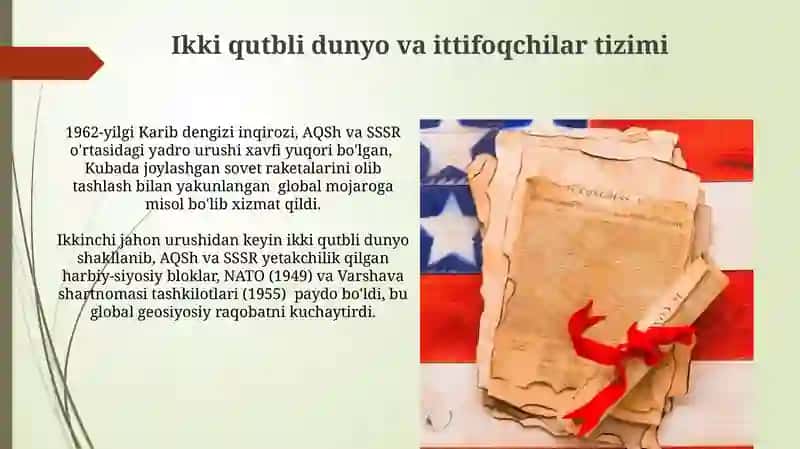 Ikki qutbli dunyo va ittifoqchilar tizimi 3