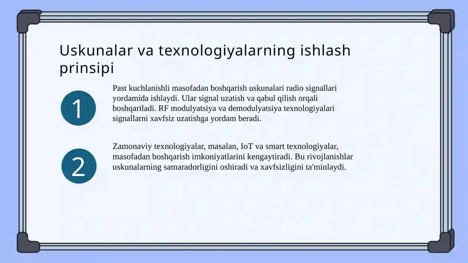 past kuchlanishli masofadan boshqaruvchi uskunalar 3