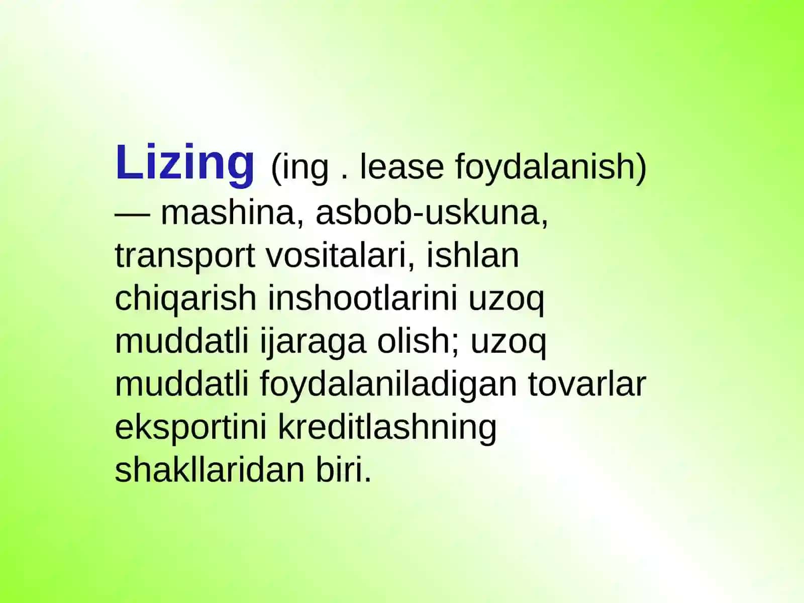 Banklarda lizing va faktoring operatsiyalari hisobi 3