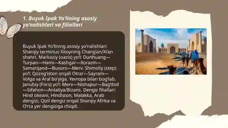 Buyuk Ipak Yo’li geografiyasi 3