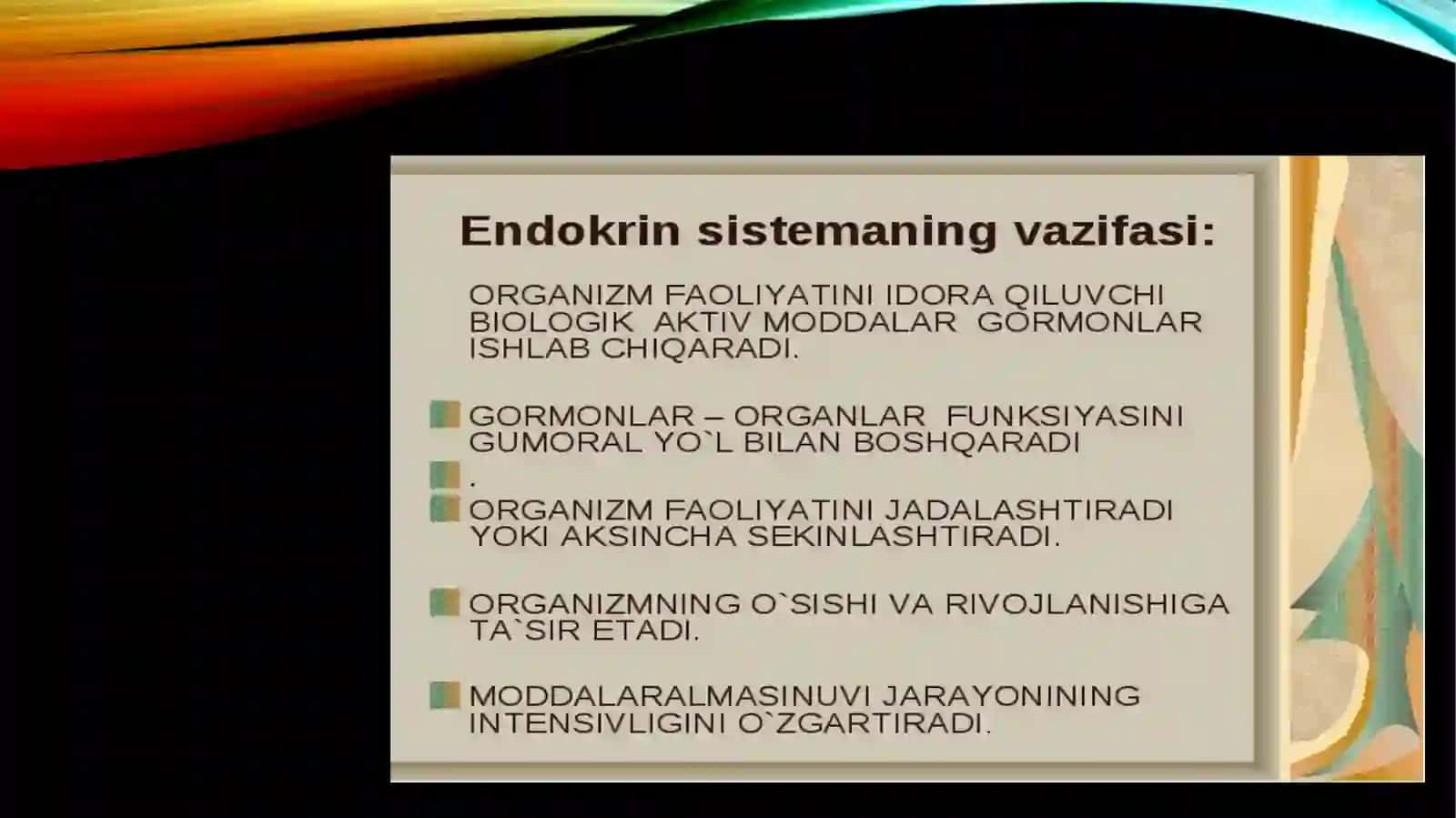 ТОШКЕНТ ТИББИЁТ АКАДЕМИЯСИ ТЕРМИЗ ФИЛИАЛИ АНАТОМИЯ ФАНЛАР КАФЕДРАСИ 3