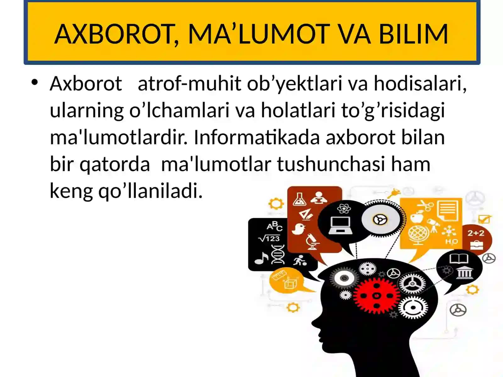 Axborot va jamiyat 3