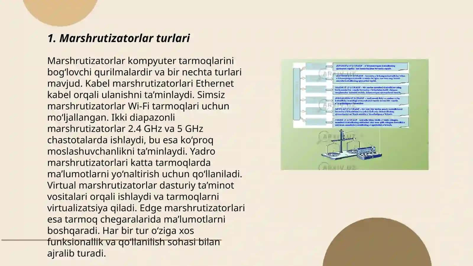 Marshrutizatorlarni boshqarish 3