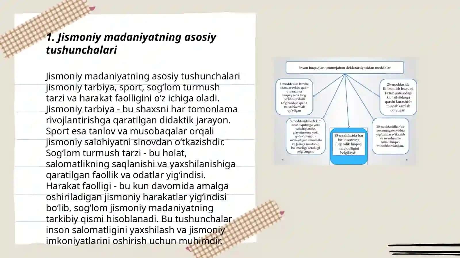 Jismoniy Madaniyat Tushunchalari va Maqsadlari 3