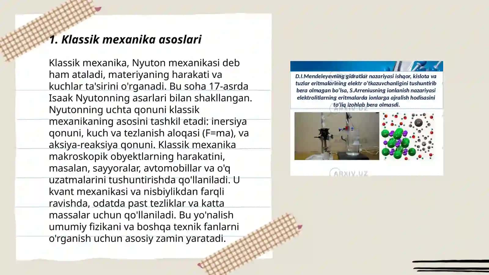 Nisbiylik nazariyasi elementlari 3