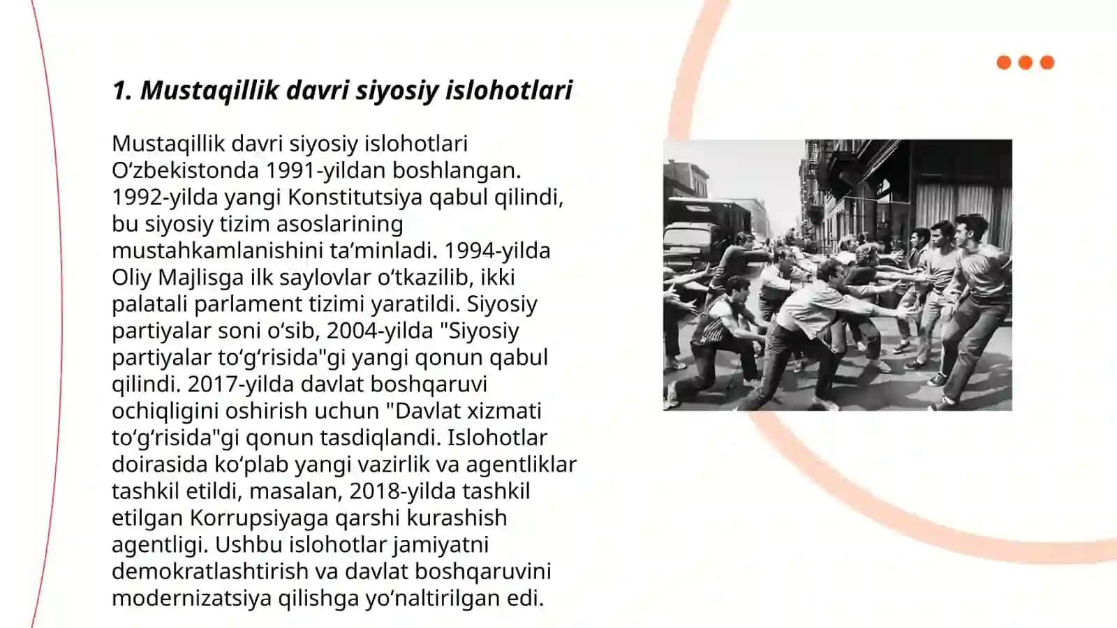 Mustaqillik davri siyosiy islohotlari 3