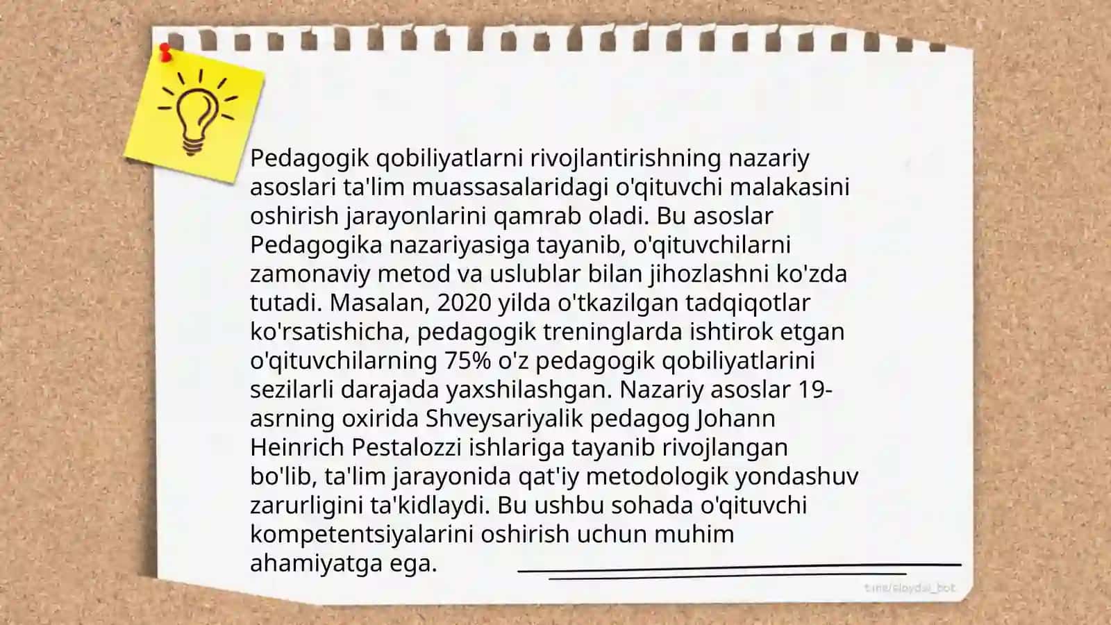 Pedagogik qobiliyatlarni shakllantirish yo'llari. Komnukatsiya haqida tushuncha 3