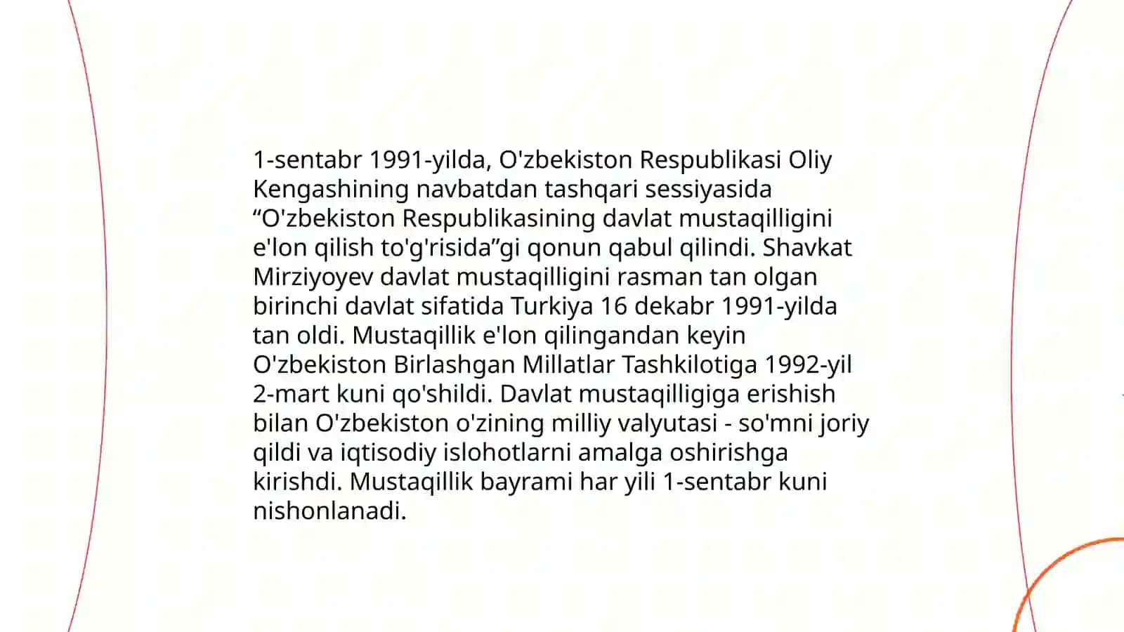 O'zbekistonning Tanlagan Mustaqil Rivojlanish Yo'li va Uning Ahamiyati 3