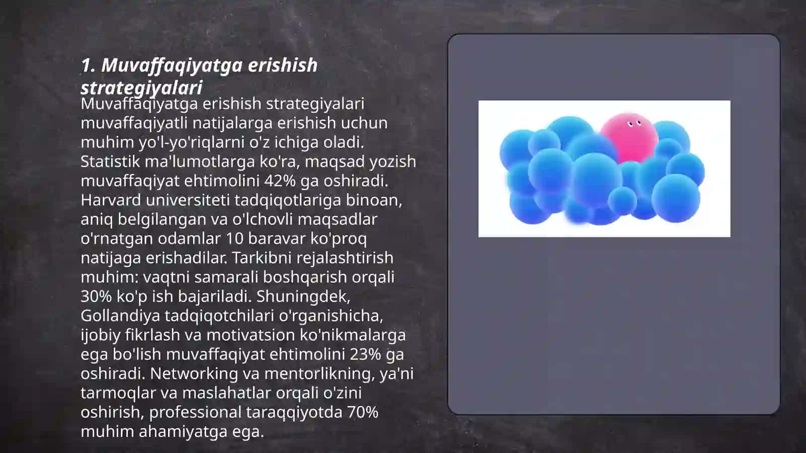Muvaffaqiyatga erishish strategiyalari 3