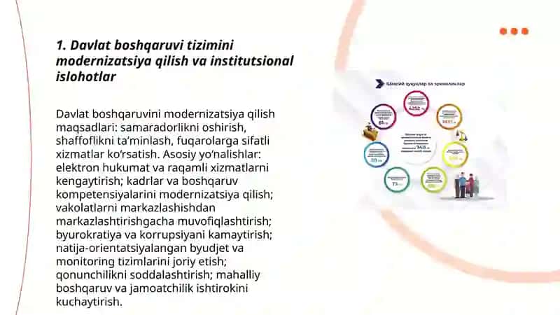 MAMLAKATNI MODERINIZATSIYA QILISH SHAROITIDA INSTITSIONAL ISLOHOTLAR 3