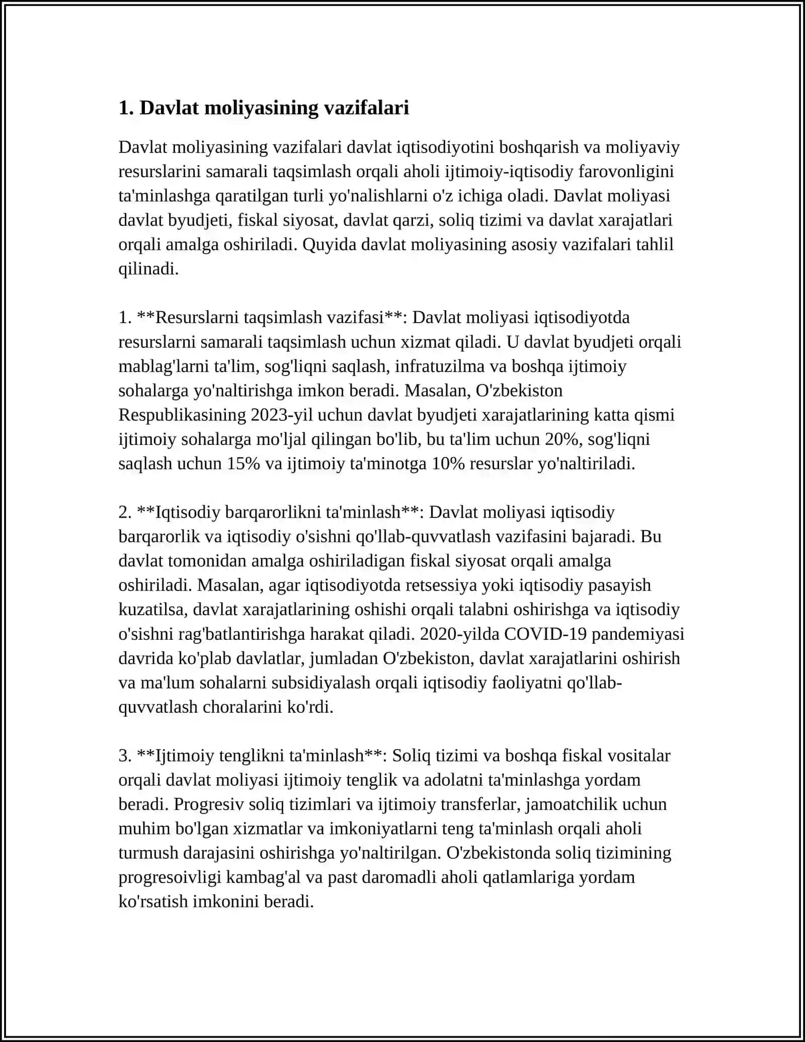 DAVLAT MOLIYASINING MOHIYATI VA MAZMUNI 3