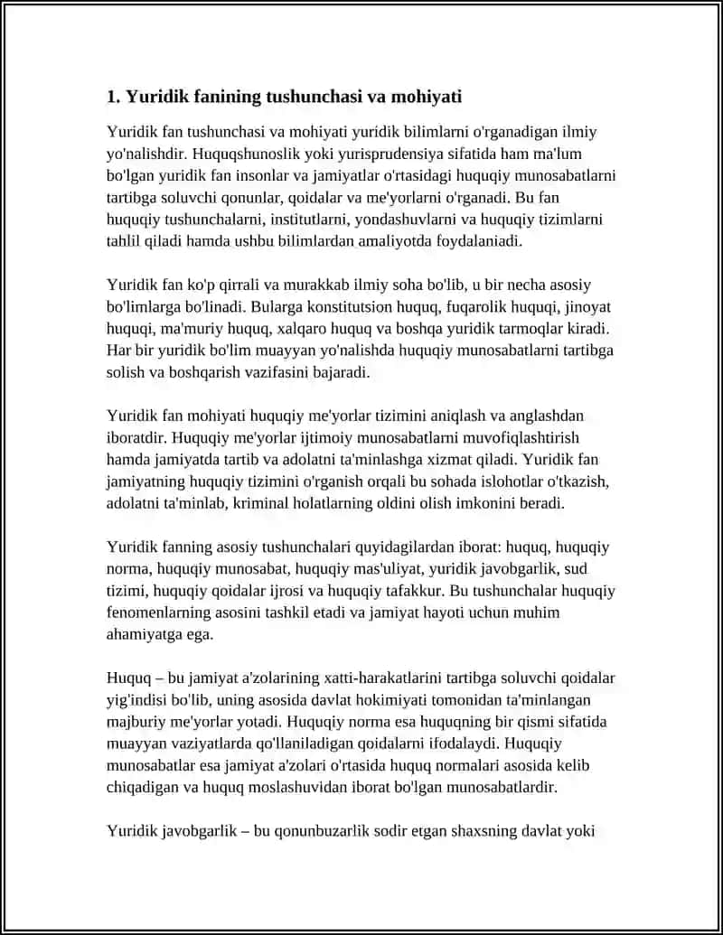 YURIDIK FAN TUSHUNCHASI VA METODLARI 3