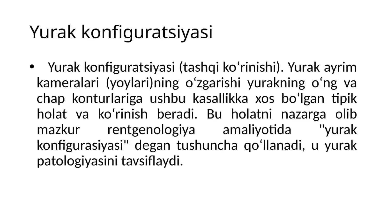 Yurakkonfiguratsiyasi (Heart Configuration) 3
