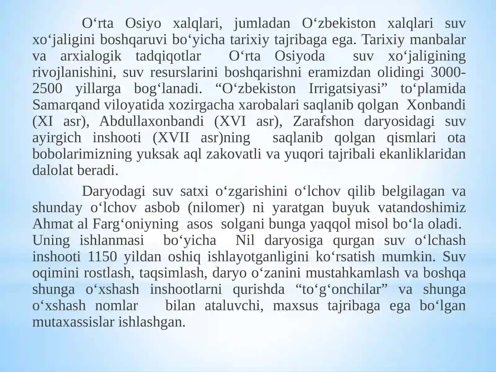 Gidrotexnika ishlari 3