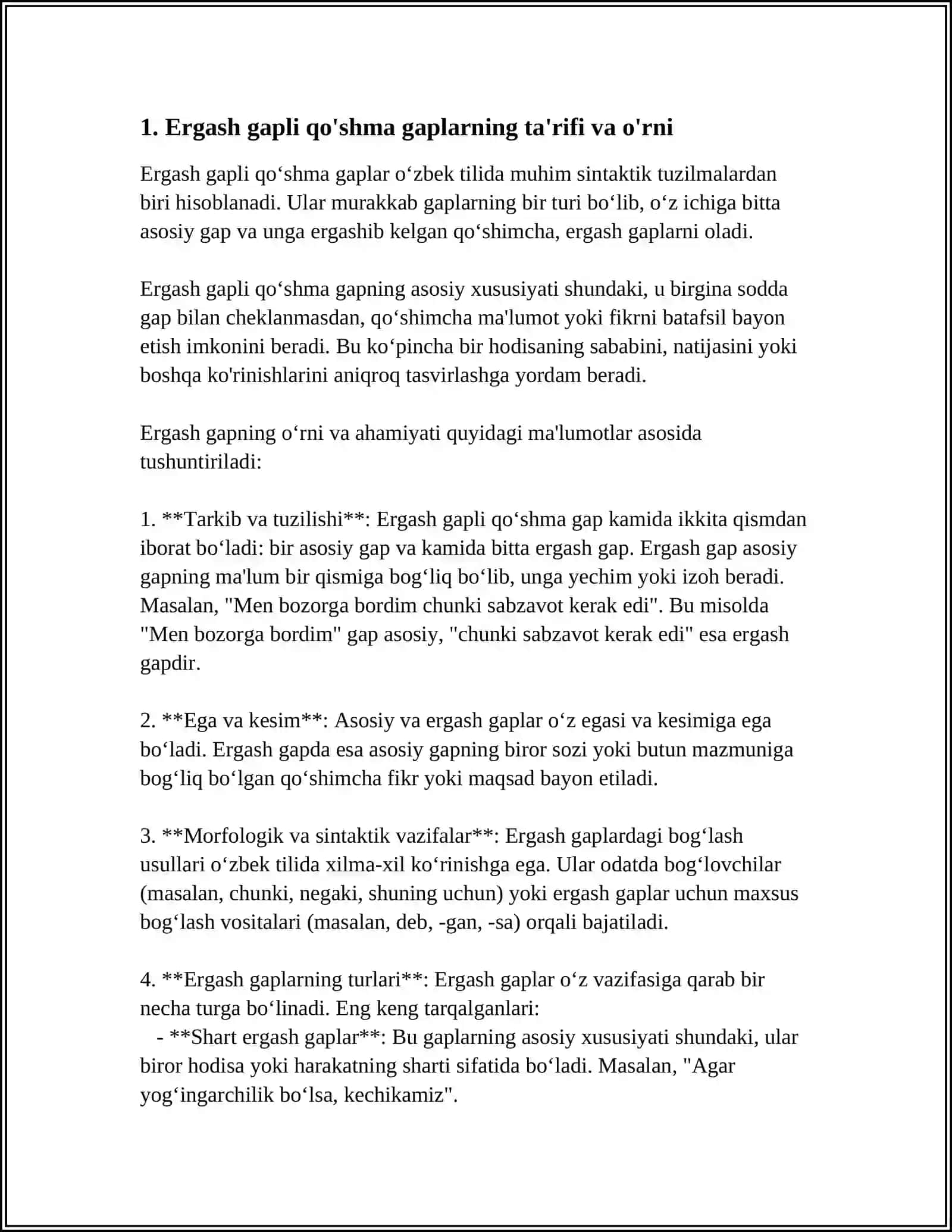 Ergash gapli qo'shma gaplar 3