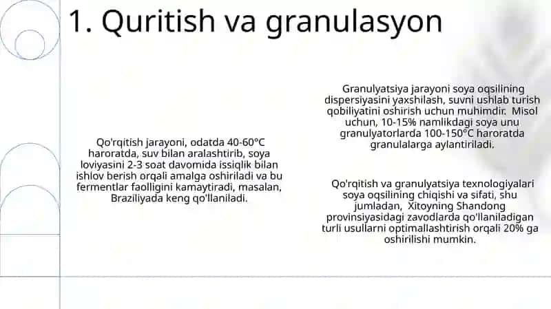 Soya oqsili olish texnologiyasi 3
