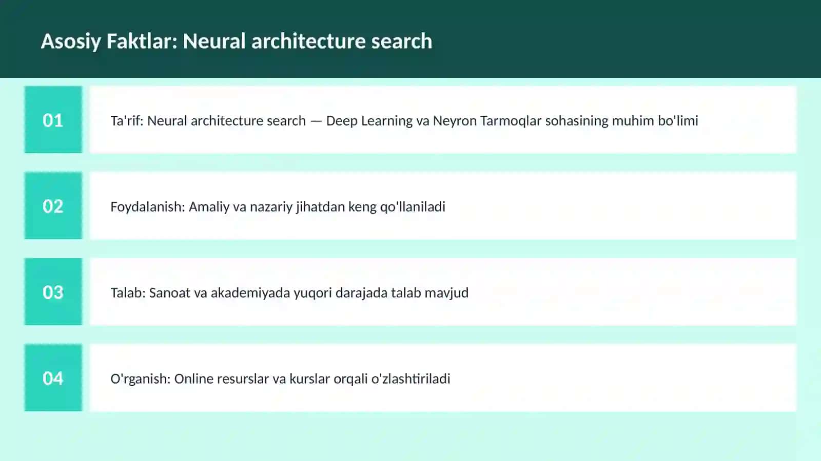AI | DEEP LEARNING VA NEYRON TARMOQLAR 3
