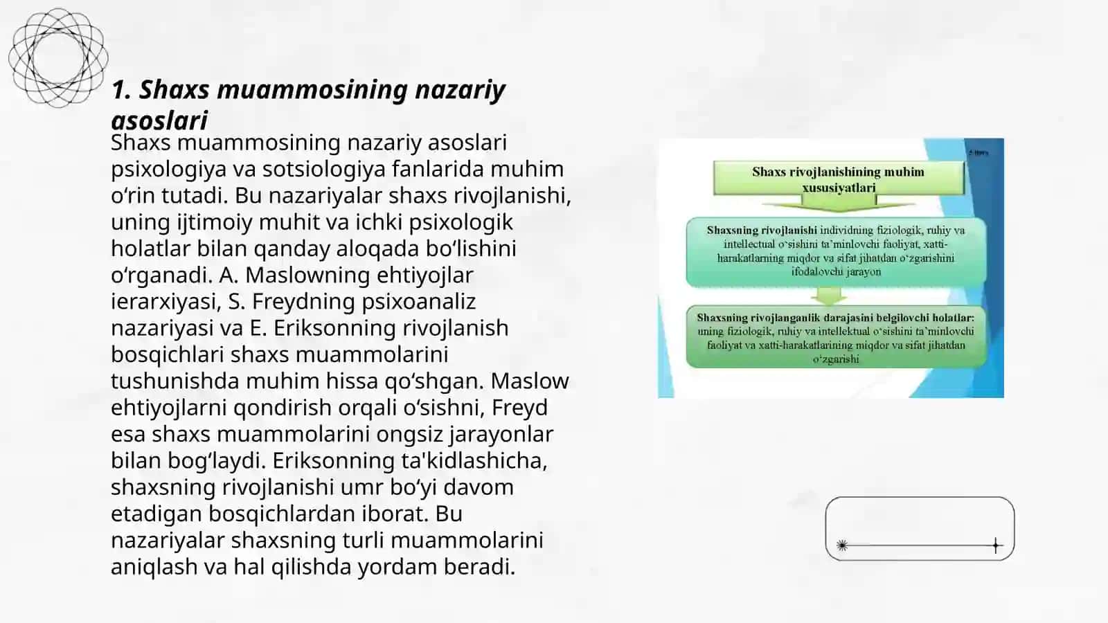 Shaxs muammosi va fanning metodologik darajalari 3