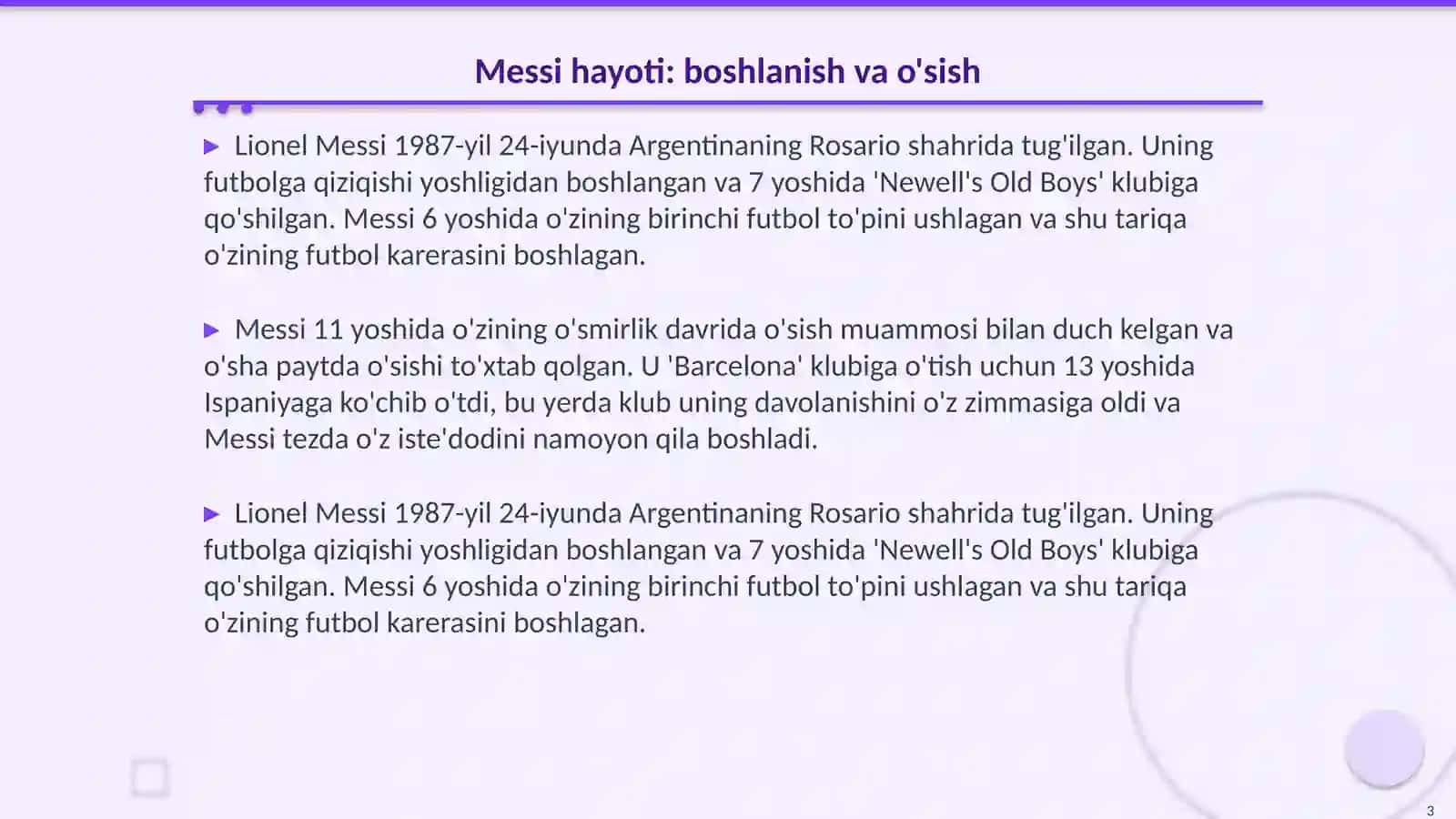Messi 3