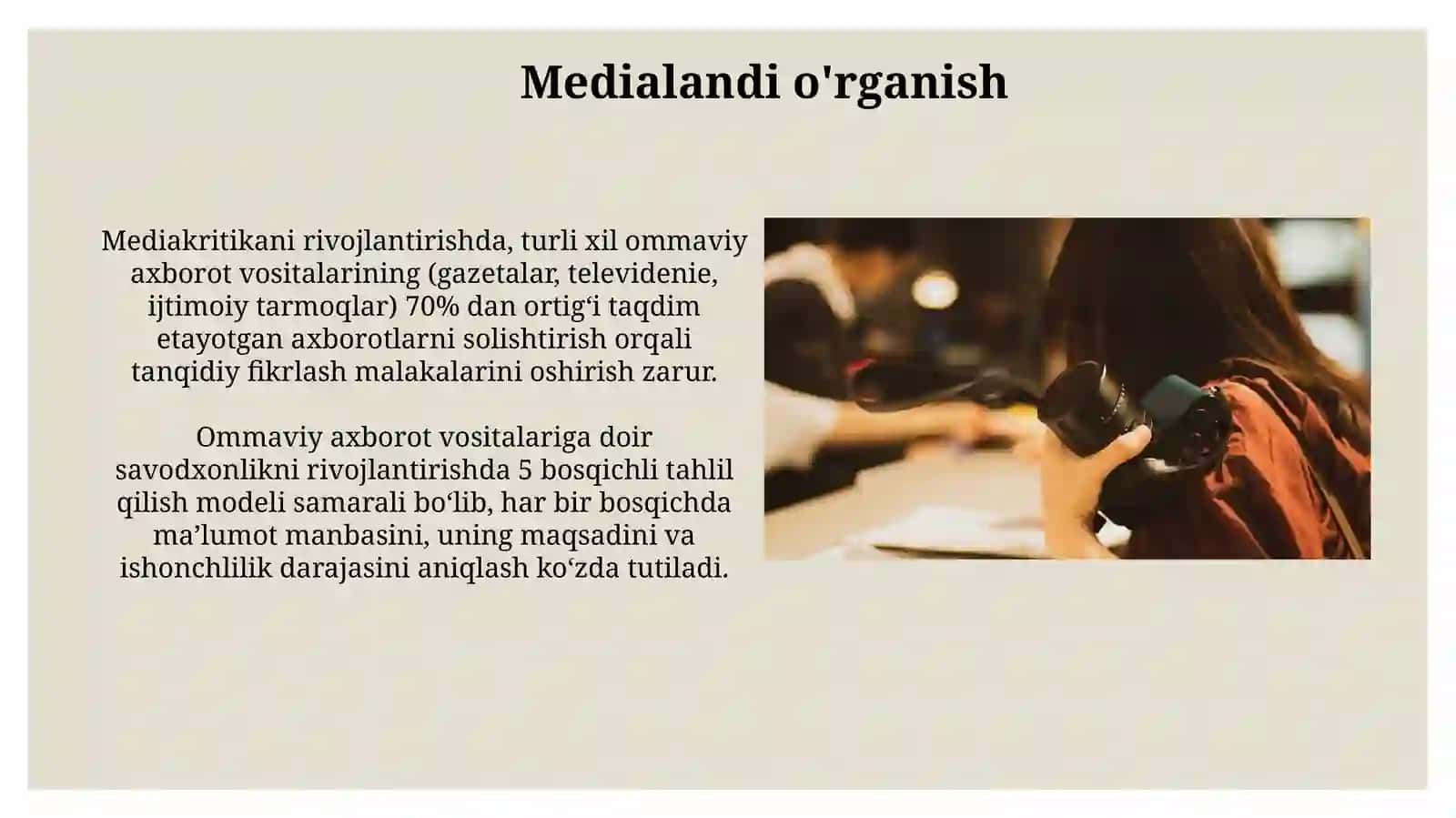 Mediasavodxonlikni rivojlantirishning yo'llari 3