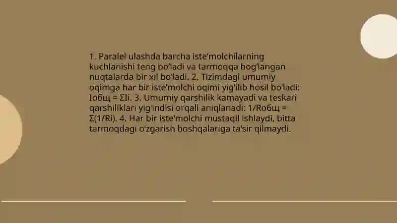 Isteʼmolchilarni parallel ulash 3