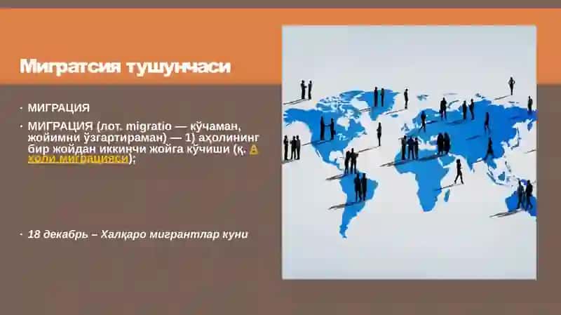 Миграция тушунчаси 3