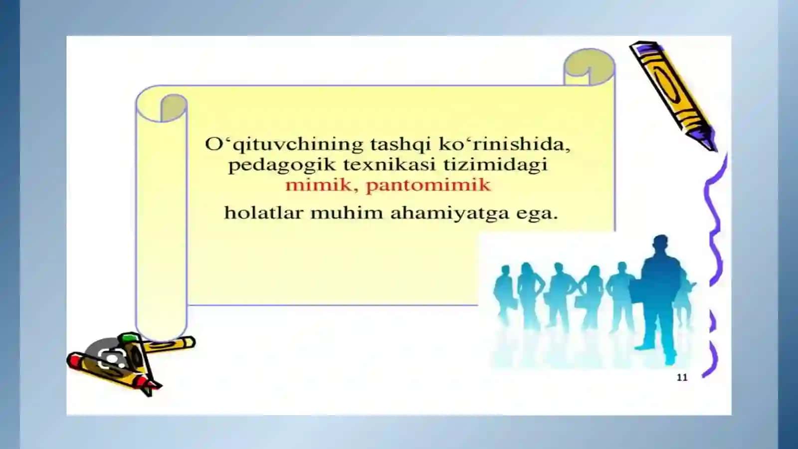 Zamonaviy pedagog faoliyatiga qo‘yiladigan talablar 3