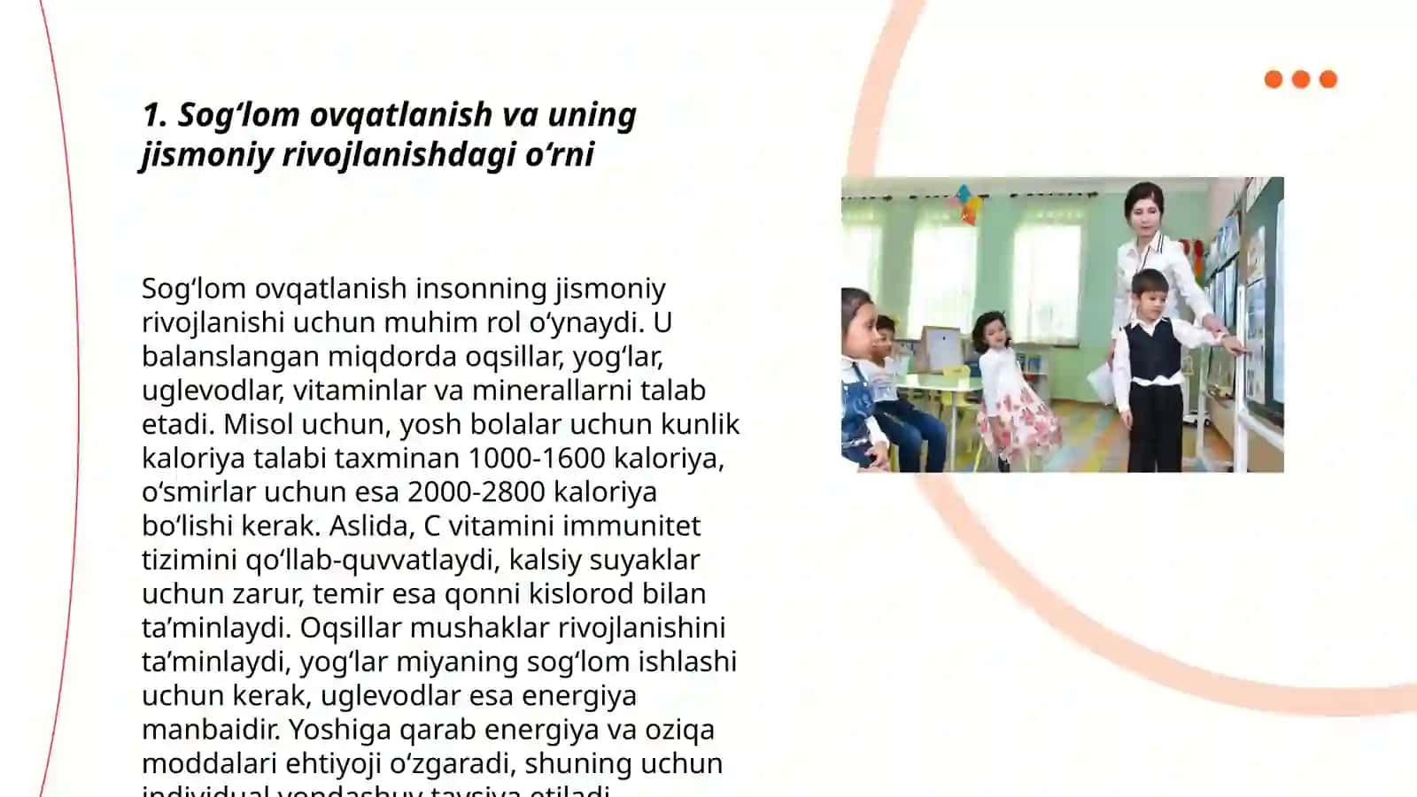 Jismoniy rivojlanish va soglom turmush tarzining shakllanishi 3