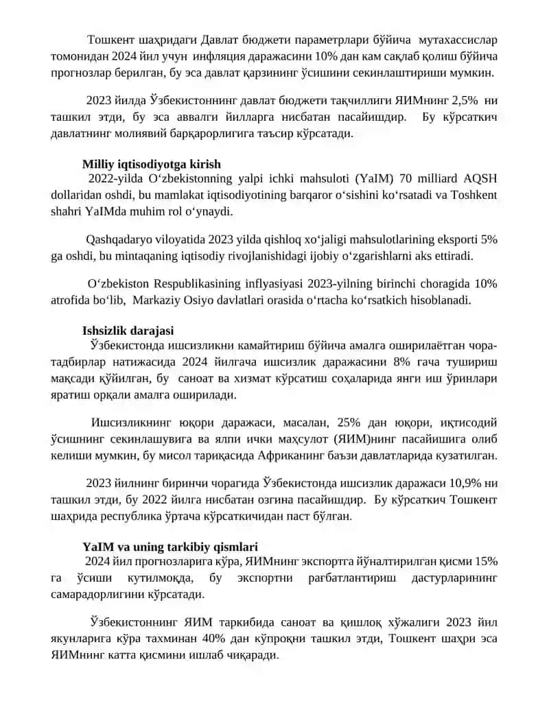Milliy iqtisodiyot va uning makroiqtisodiy ko'rsatkichlari 3