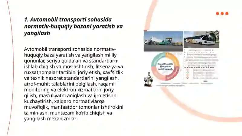 Avtomobil transporti faoliyatini davlat tomonidan tartibga solish 3