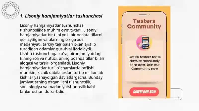 Lisoniy hamjamiyatning muloqot vositalari 3