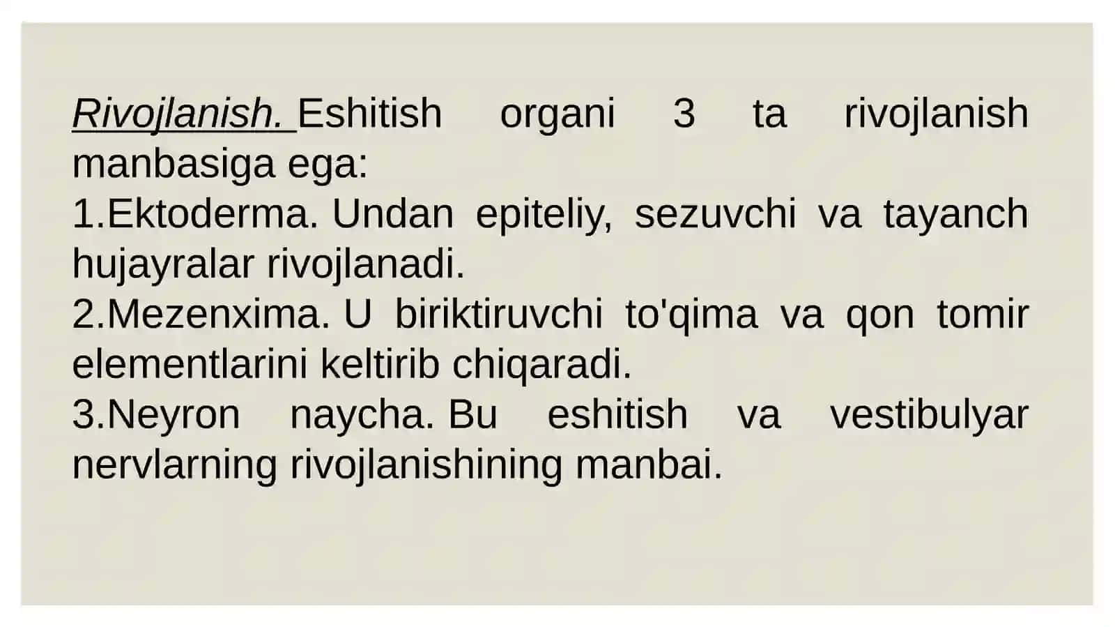 Nishonboyev Muhammadrasul, Sitologiya, Gistologiya va Embriologiya 3