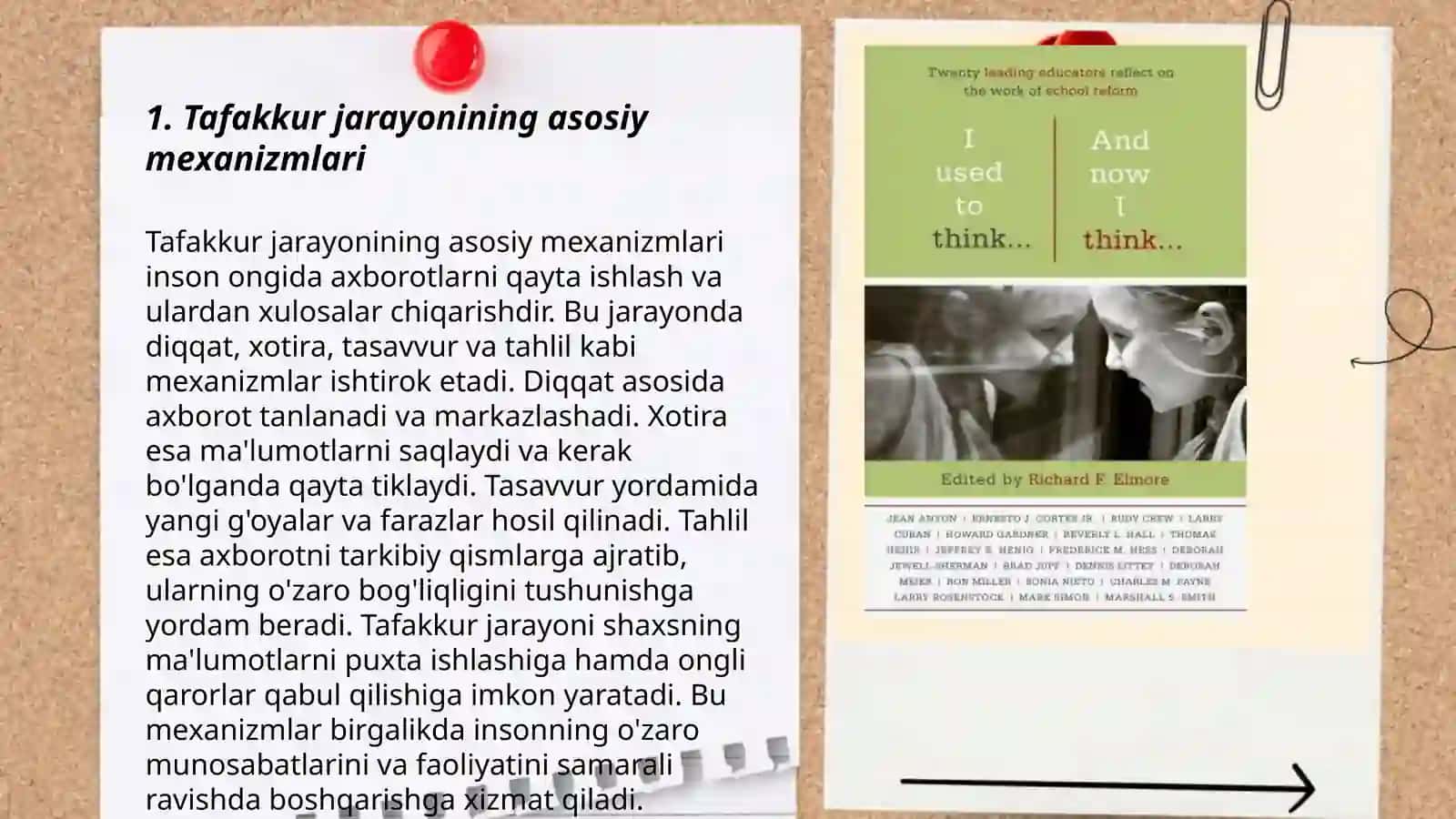 Tafakkurni eksperimental usullar yordamida tadqiq etish 3