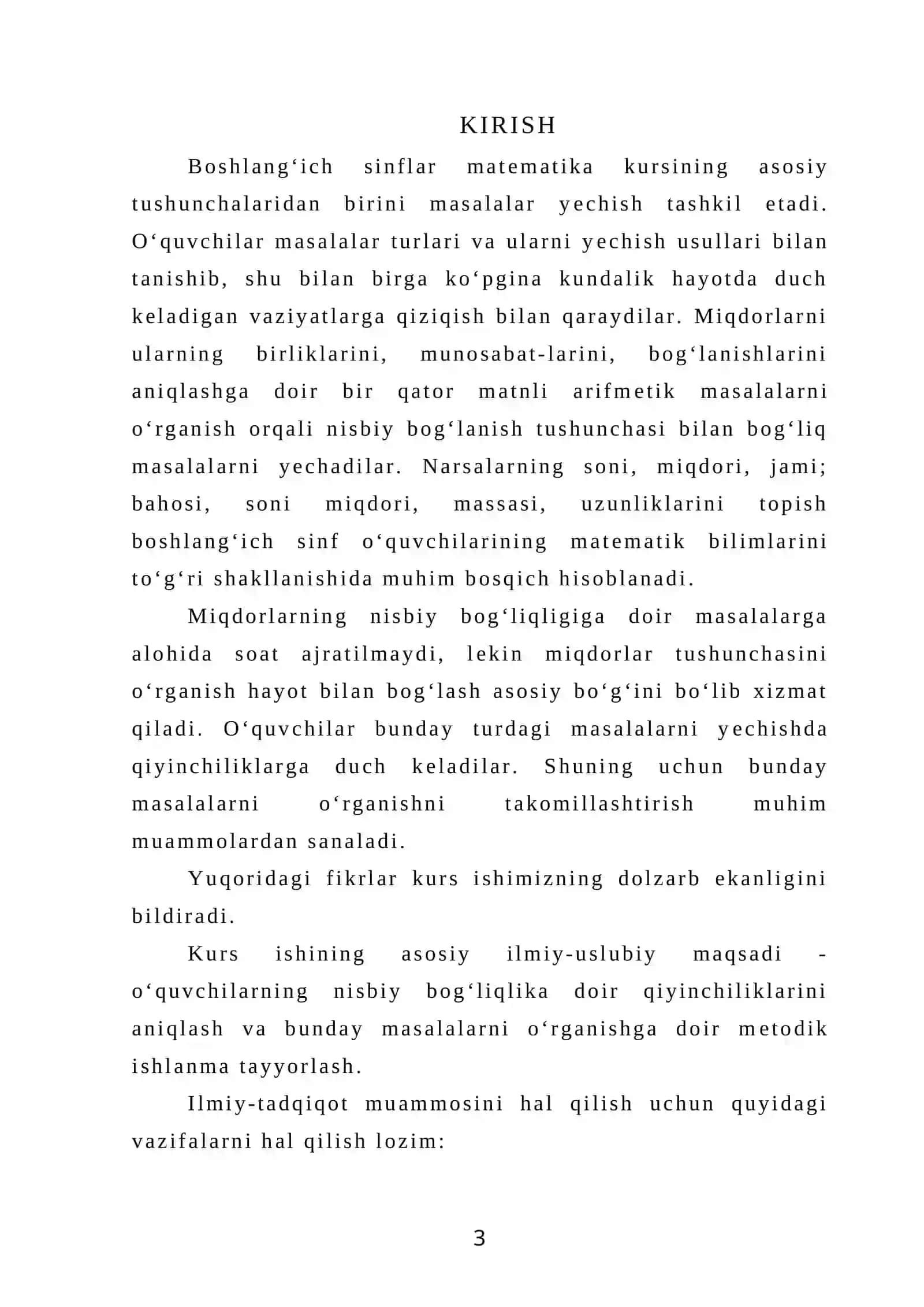 MIQDORLARNING NISBIY BOG‘LIQLIGIGA DOIR MASALALAR USTIDA ISHLASH 3