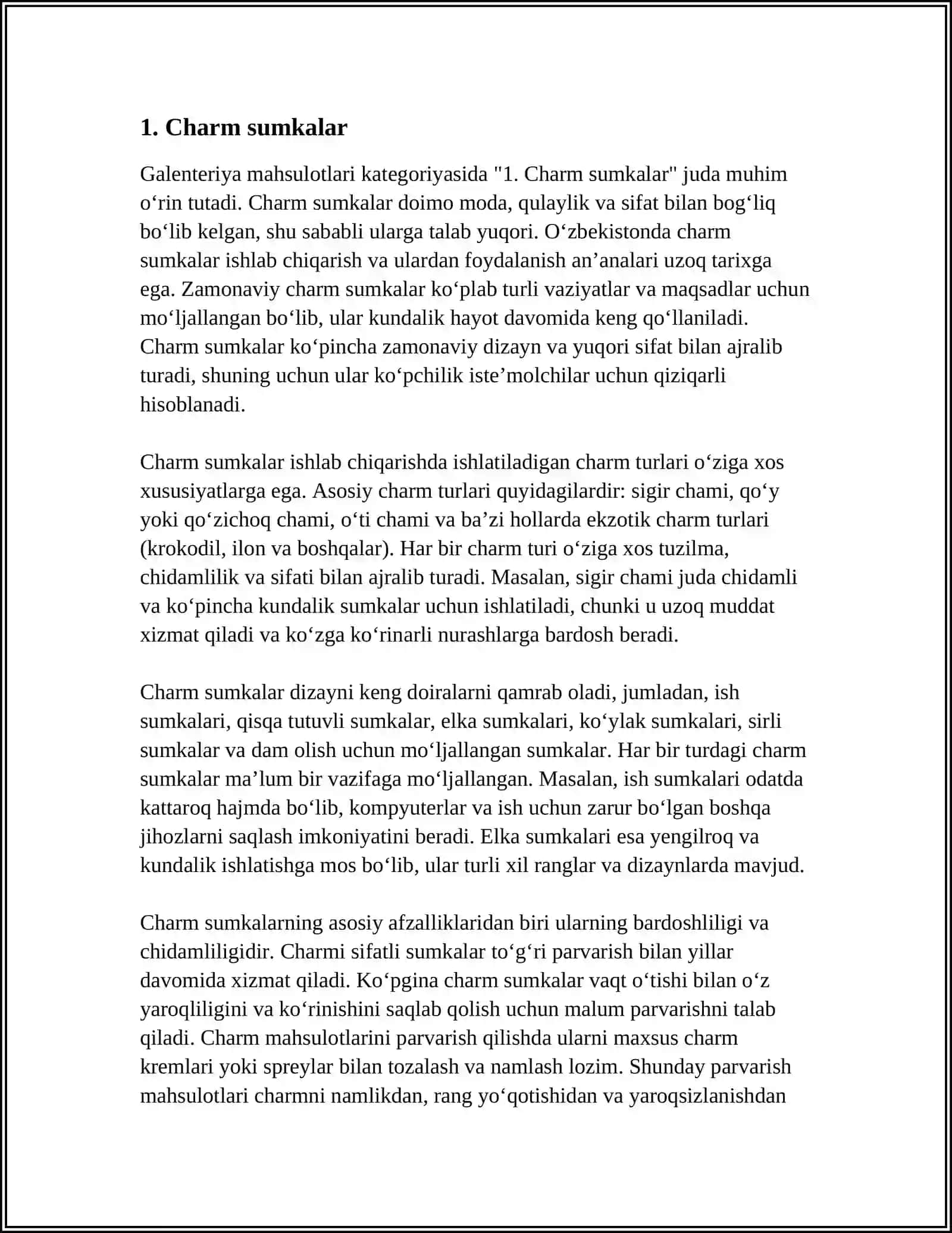 CHARM SUMKALAR 3
