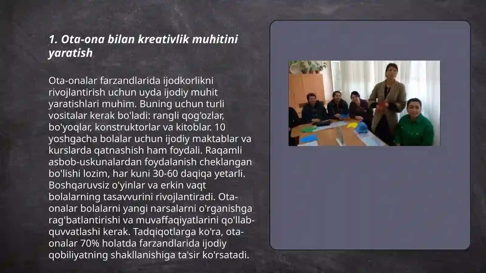 Ota-ona bilan birgalikda kreativlik 3
