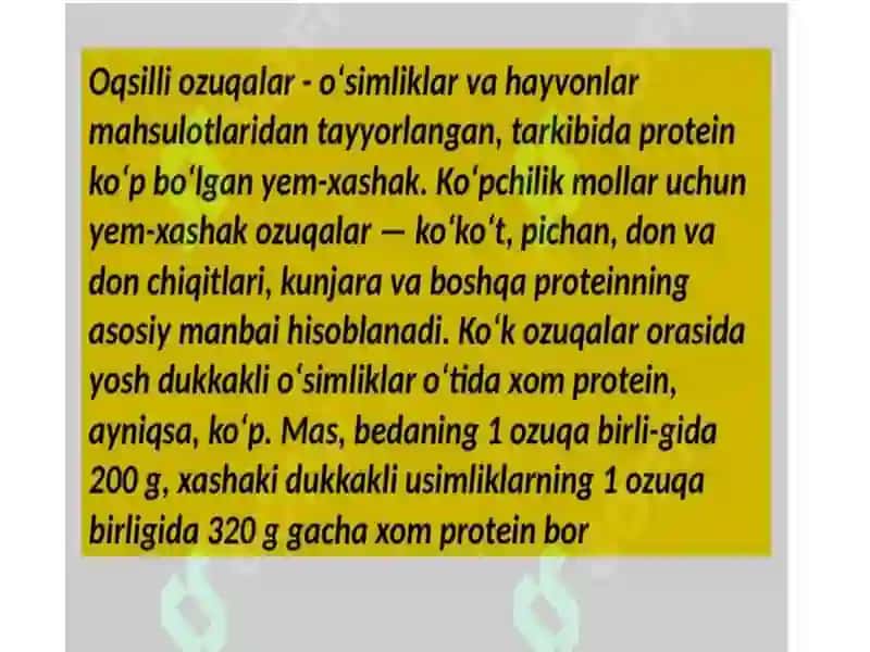 SUN‘IY OQSIL OZUQA MODDALARINING ISHLAB CHIQARILISHI VA KELGUSIDAGI IMKONIYATLAR 3