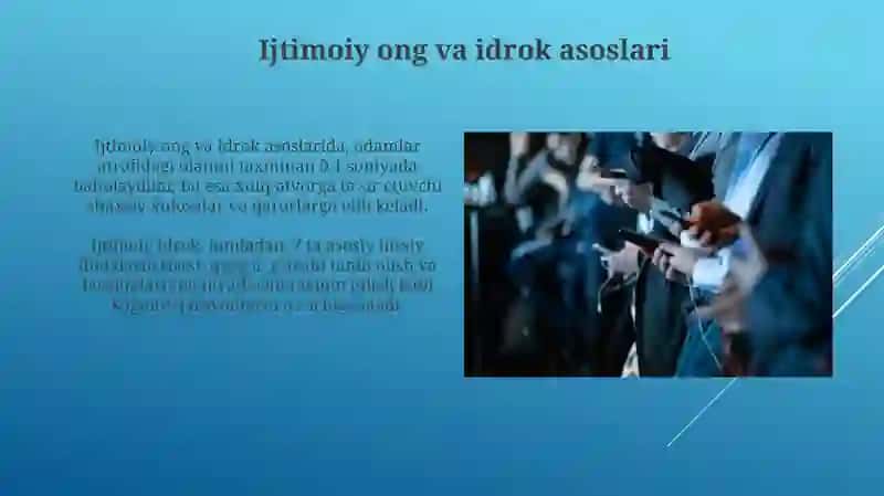 Ijtimoiy anglanganlik va ijtimoiy xulq atvori 3